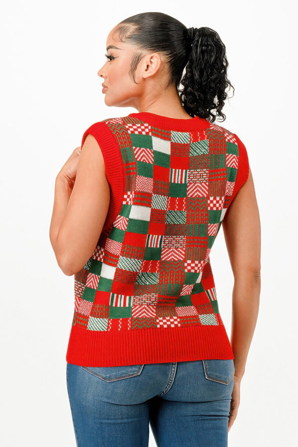 Christmas Vest Sweater - SmartBuyApparel