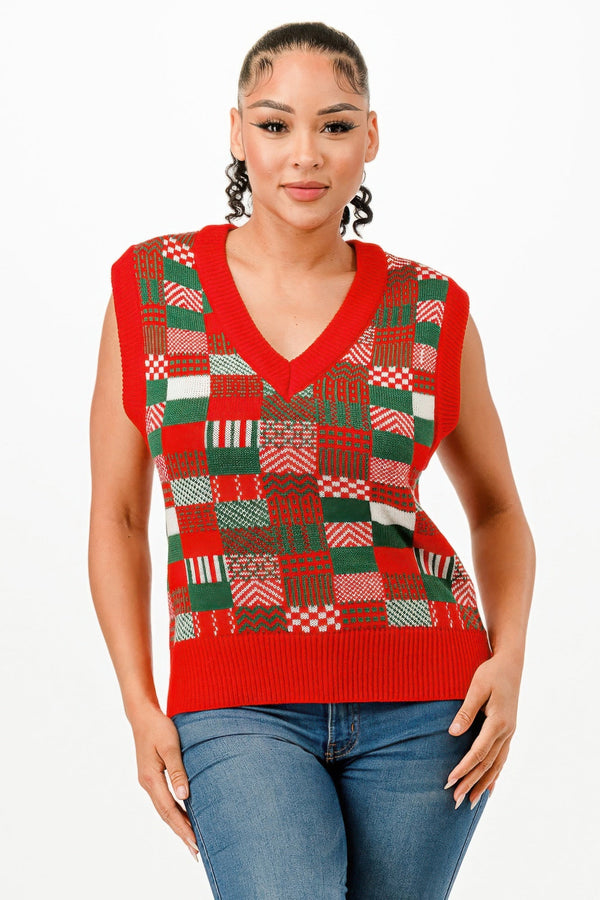 Christmas Vest Sweater - SmartBuyApparel