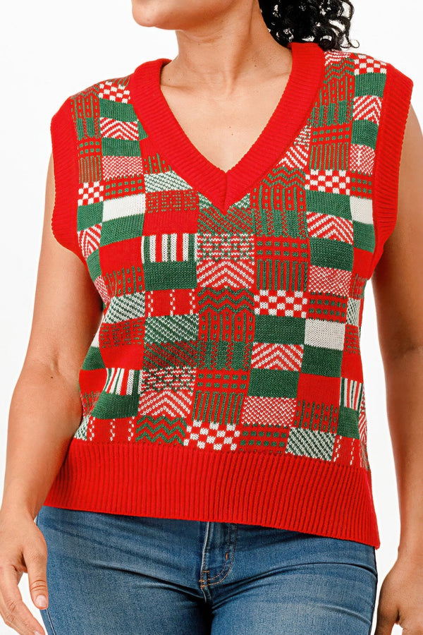 Christmas Vest Sweater - SmartBuyApparel