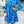 Color Block Hem Ruffle Printing Loose Fit Midi Dress - | SmartBuyApparel