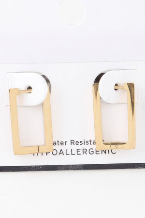 Delicate Frame Hoop Earrings - | SmartBuyApparel