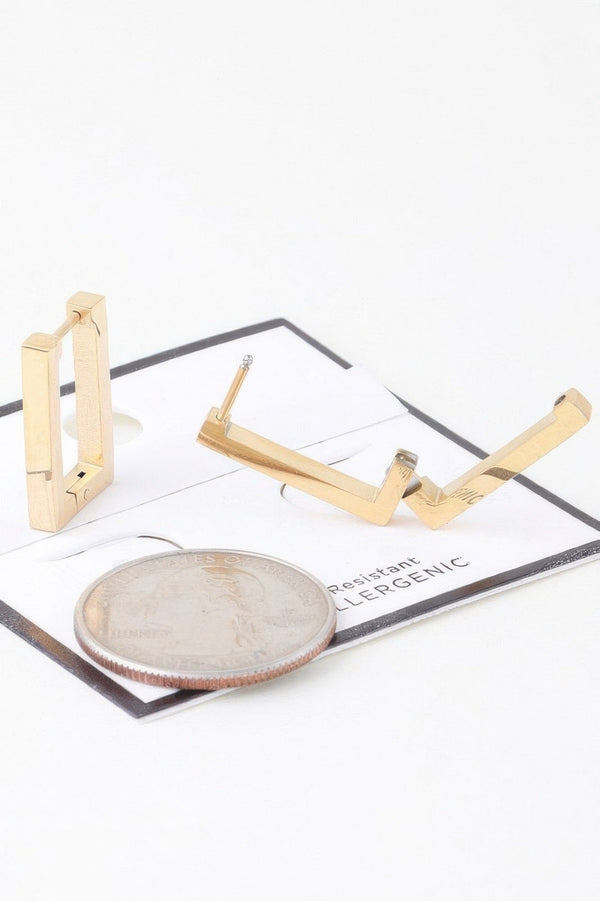 Delicate Frame Hoop Earrings - | SmartBuyApparel