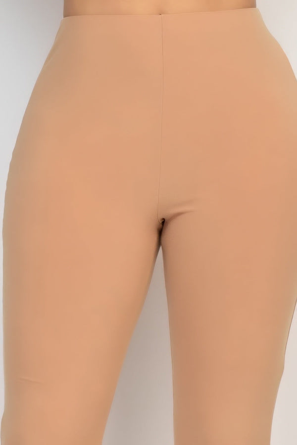 Fit And Flare Elastic Casual Pants - Women's Pants - SmartBuyApparel