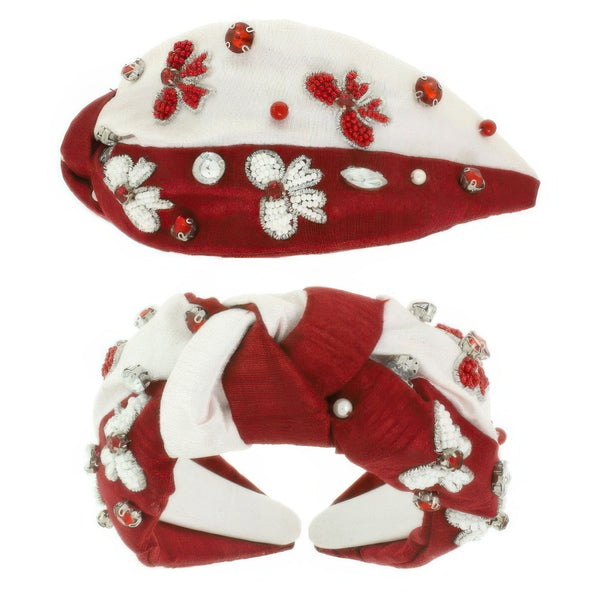 Game Day Bow Top Knotted Headband - | SmartBuyApparel