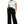 High - Rise Wide Elastic Contrast Waist Pants - Women's Pants - SmartBuyApparel