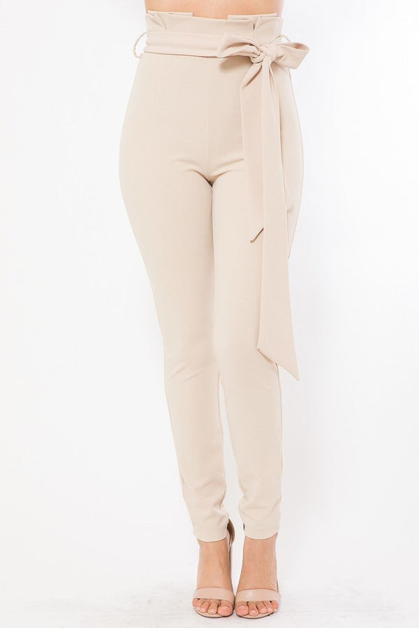 High Waist Fashion Skinny Pants - Pants - SmartBuyApparel