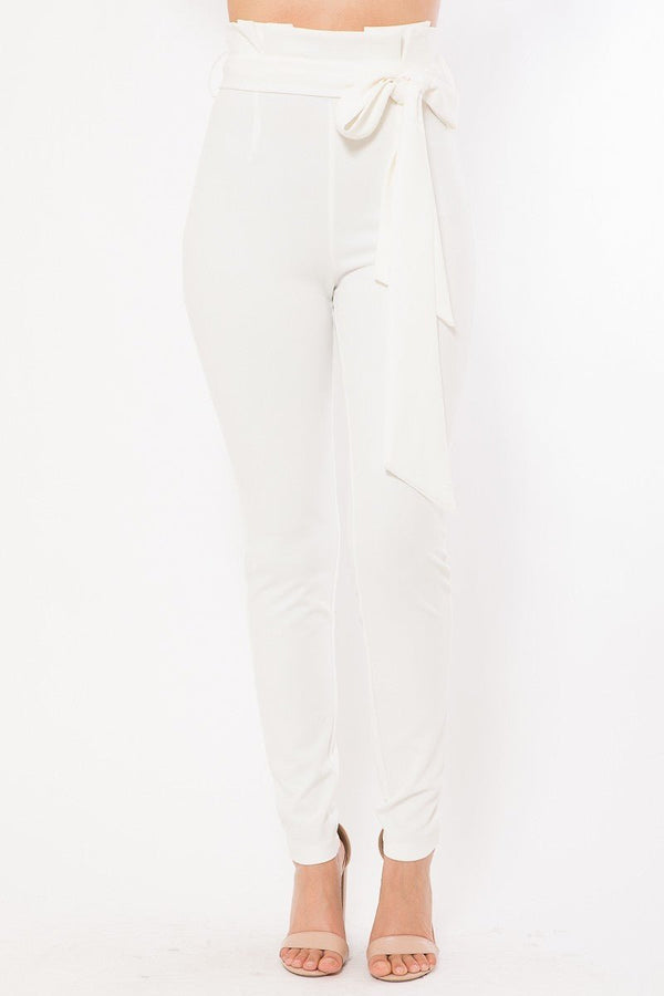 High Waist Fashion Skinny Pants - Pants - SmartBuyApparel