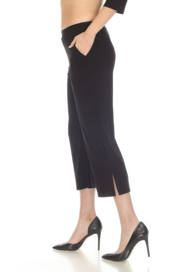 HIT Wide Leg Ankle Length Pants - Women's Pants - SmartBuyApparel