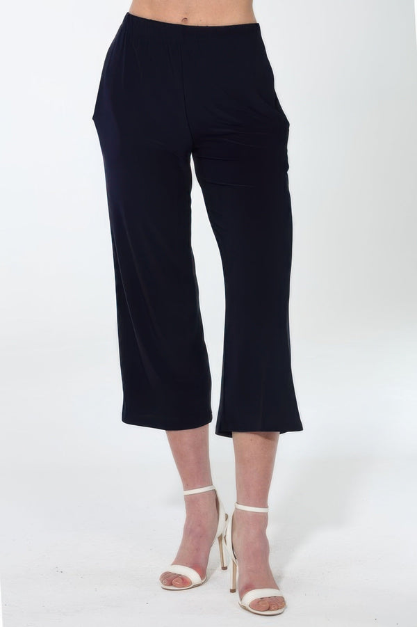 HIT Wide Leg Ankle Length Pants - Women's Pants - SmartBuyApparel