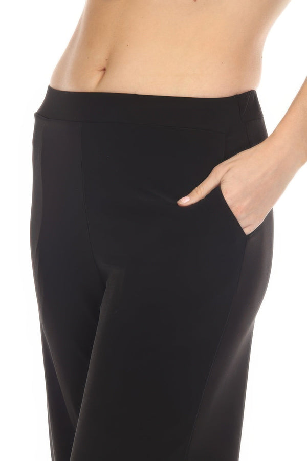 HIT Wide Leg Ankle Length Pants - Women's Pants - SmartBuyApparel