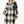 Hooded Plaid Coat - Coat - SmartBuyApparel