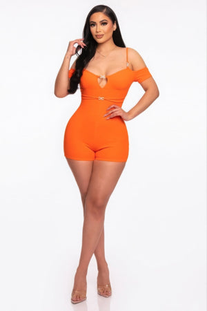 Infinity Off - shoulder Knitted Rompers - Romper - SmartBuyApparel