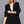 Long Sleeve Front Button Closure Blazer - Women's blazer - SmartBuyApparel