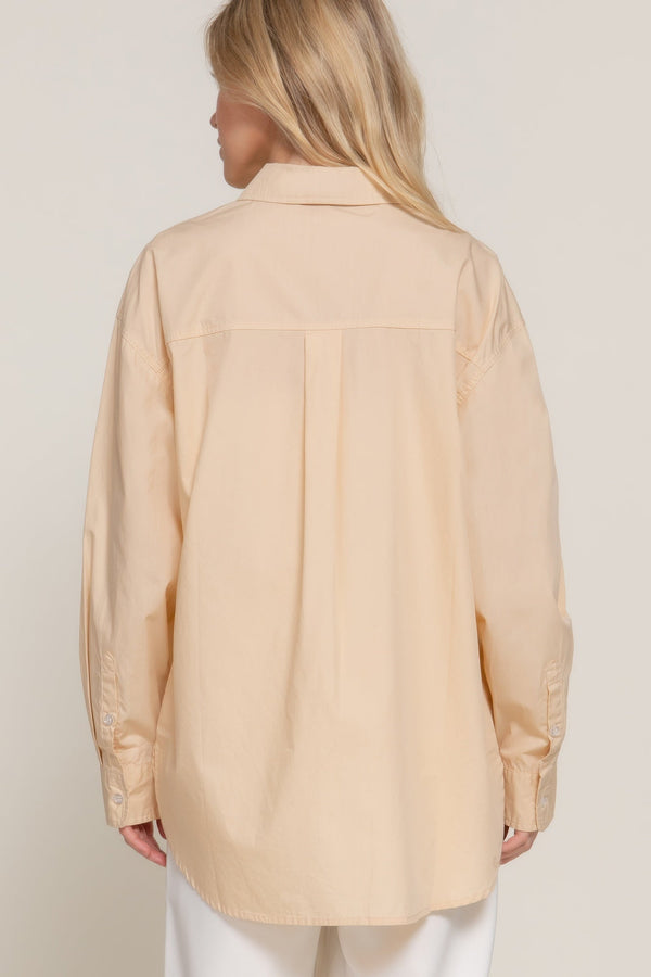 Long Sleeve Loose Fit Shirt - Women's shirt - SmartBuyApparel