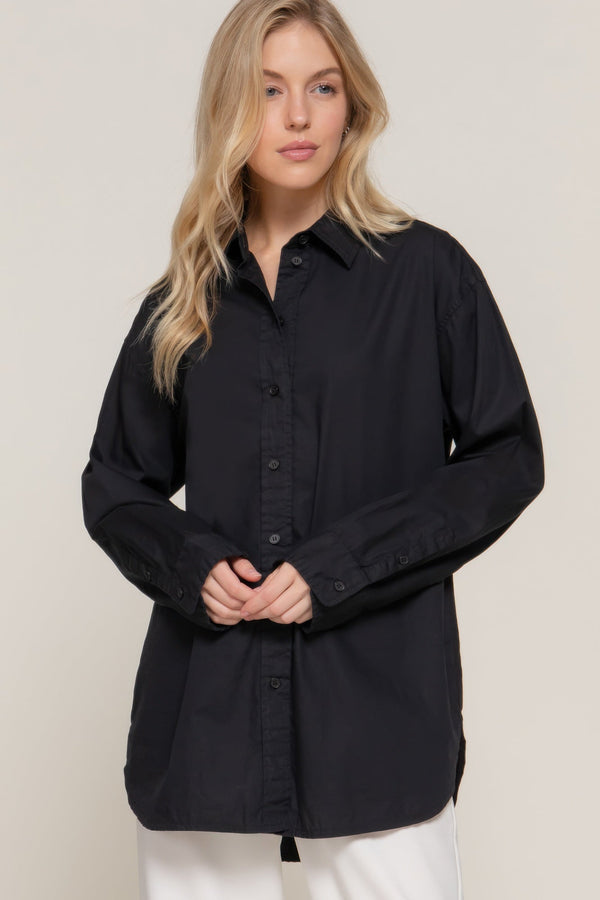 Long Sleeve Loose Fit Shirt - Women's shirt - SmartBuyApparel