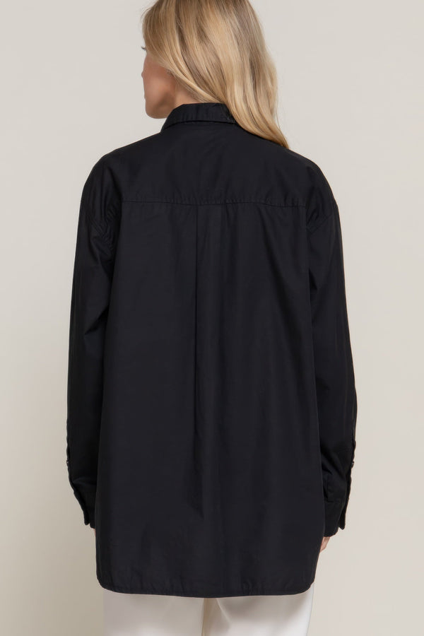 Long Sleeve Loose Fit Shirt - Women's shirt - SmartBuyApparel