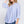 Long Sleeve Split Round Neck Stripe Woven Shirt - Women's shirt - SmartBuyApparel