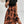 LUNE Floral Print Belted Dress - SmartBuyApparel - Women Dresses