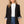 LUNE Notched Collar Roll Tab Sleeve Blazer - SmartBuyApparel - Women Blazers