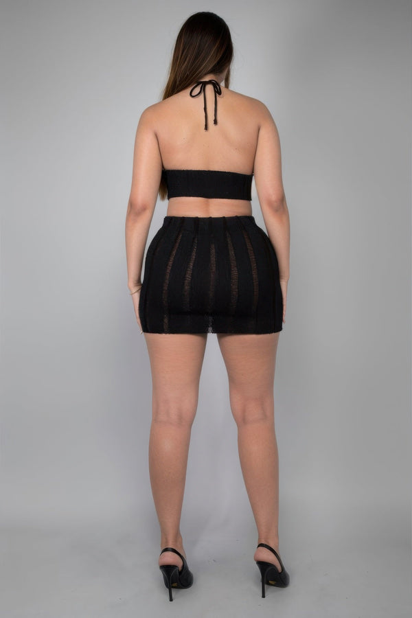 Lurex Two Piece Set - Women's set - SmartBuyApparel