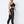 Mesh Strappy Adjustable Ruched Crop Top With Matching See Through Side Panel Leggings - Set - SmartBuyApparel