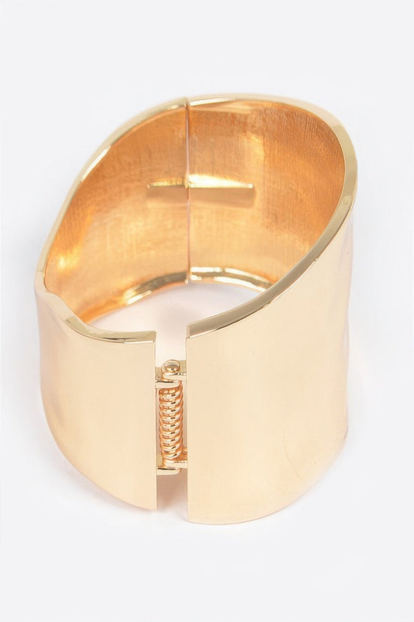Metal Srping Hinge Cuff - | SmartBuyApparel