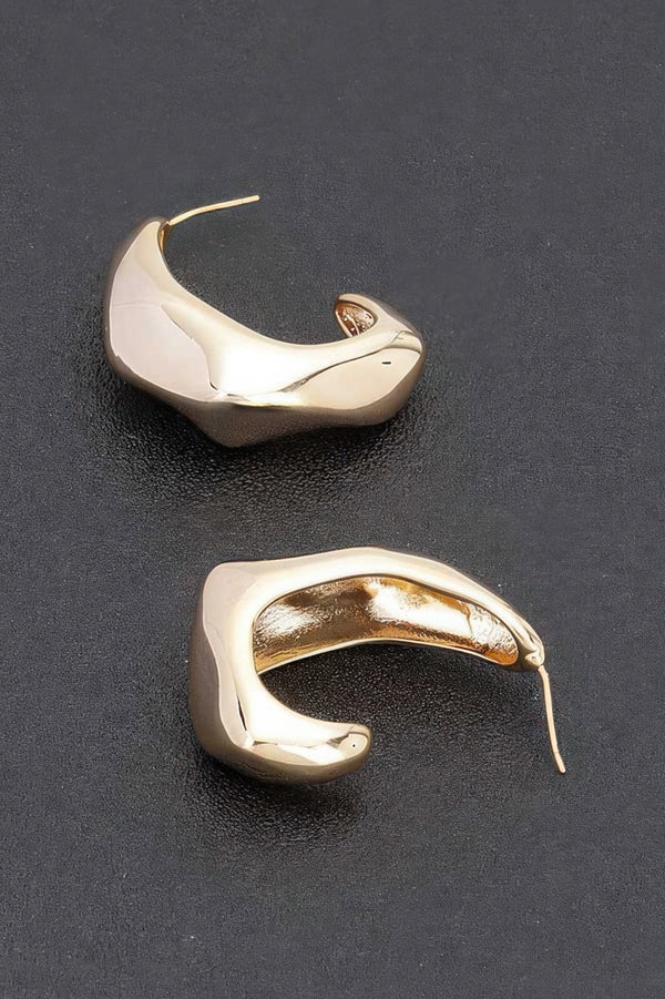 Metal Vintage Hoop Earrings - | SmartBuyApparel