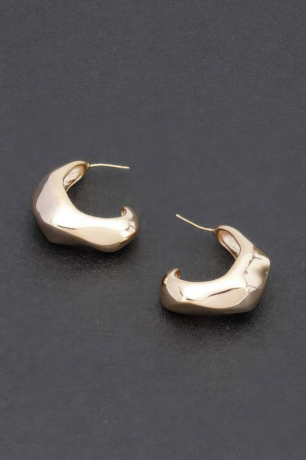 Metal Vintage Hoop Earrings - | SmartBuyApparel