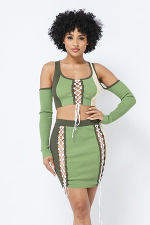 Multi - Color Block Set - Women's set - SmartBuyApparel