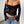 Off Shoulder Fitted Sheer Lace Long Sleeve Top - | SmartBuyApparel