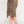Plus Leopard Prt Asym Skirt W/ Buckle - | SmartBuyApparel