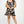 Plus Size Big Floral Front Tie Ruffle Mini Dress - Dress - SmartBuyApparel