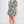 Plus Size Botanical Print Front Tie Dress - Dress - SmartBuyApparel