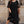 Plus Size Mesh Splicing Round Neck Long Dress - | SmartBuyApparel