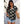 Plus Size Short Sleeve V Neck Printed Blouse - | SmartBuyApparel