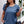 Plus Size Solid Round Neck Fold Short Sleeve Shirt - | SmartBuyApparel
