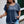 Plus Size Swiss Dot Solid Round Neck Loose Shirt - | SmartBuyApparel