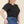 Plus Size Tie Front Drawstring Short Sleeve Crop Top - women's shirt - SmartBuyApparel