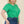Plus Size Tie Front Drawstring Short Sleeve Crop Top - women's shirt - SmartBuyApparel