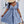 Plus Solid Front Knot Short Puff Sleeve Fit Dress - | SmartBuyApparel