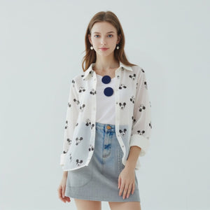 Mickey women's blouse shirt video | SmartBuyApparel
