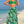 Printed Two Pieces Split Sheer Mesh Pants Swimsuit - | SmartBuyApparel