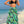 Printed Two Pieces Split Sheer Mesh Pants Swimsuit - | SmartBuyApparel
