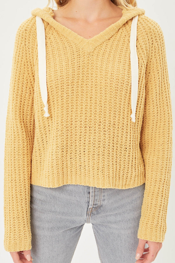 Pullover Hoodie Sweater Top - Women's sweater - SmartBuyApparel