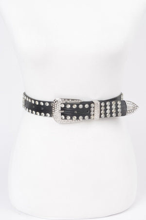 Rhinestone Multi - Metal Belt - Women's belt - SmartBuyApparel