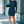 Round Neck Long Sleeve Button Dress - | SmartBuyApparel