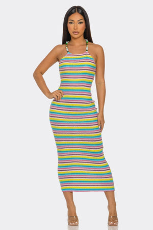 Samantha Midi Dress - Dress - SmartBuyApparel