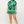 Satin Dolman Print Button Down Top And Shorts Set - Women's set - SmartBuyApparel