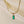 Set Of Square Stainless Steel Green Crystal Cubic Zirconia Necklace & Earrings - SmartBuyApparel - Women Jewelry Sets