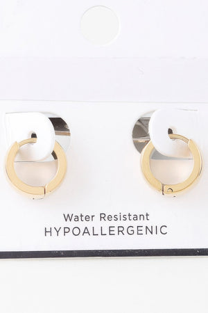 Shiny Bulky Hoop Earrings - | SmartBuyApparel